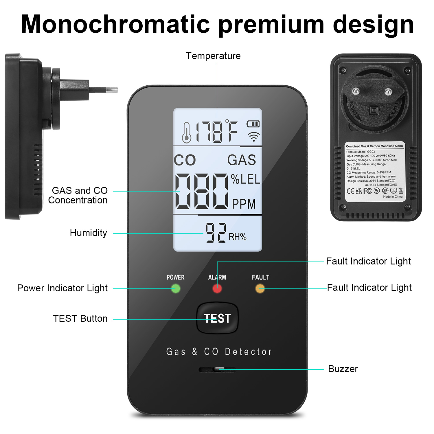 Combination Natural Gas Detect - Home Cooking Gas review and price