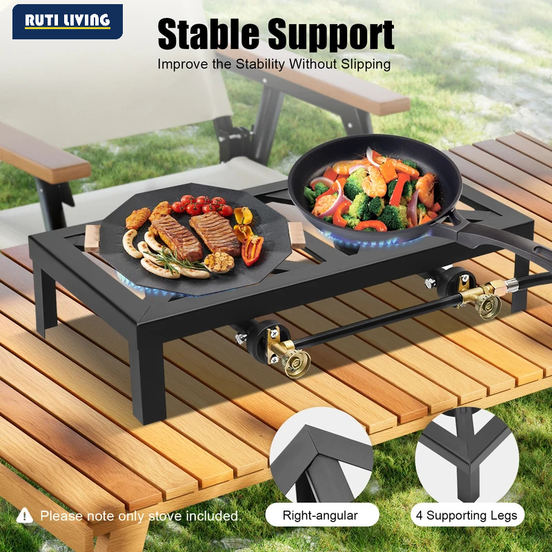 Portable 1/2 Burner Outdoor Ga - Home Cooking Gas review and price